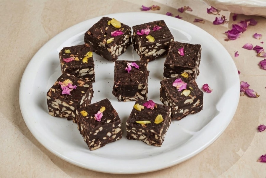 Dark Chocolate Almond Brittles