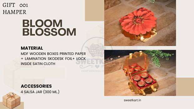 Bloom Blossom — MDF wooden hamper box