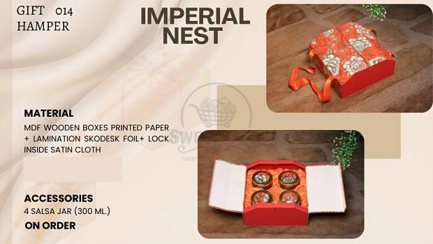 Imperial Nest — MDF wooden hamper box