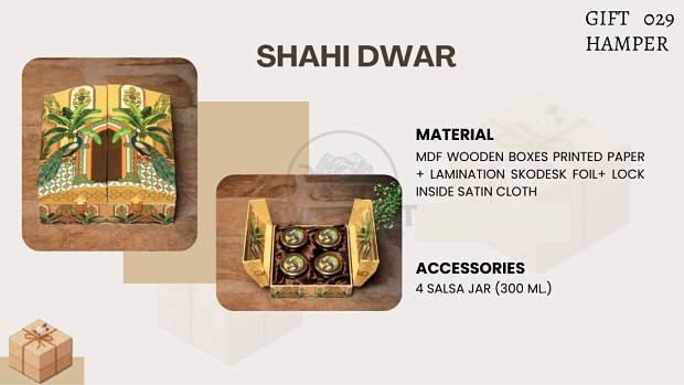 Shahi Dwar — MDF wooden hamper box
