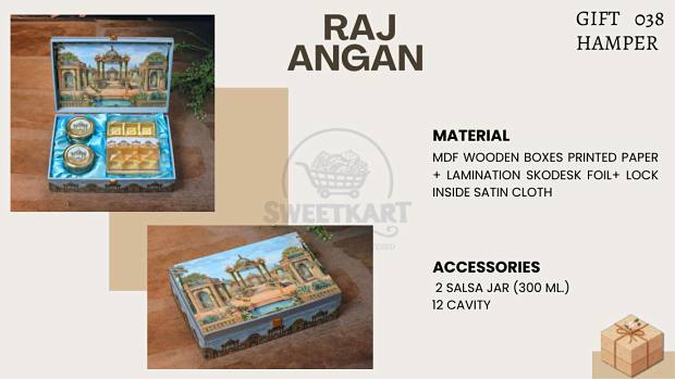 Raj Angan — MDF wooden hamper box