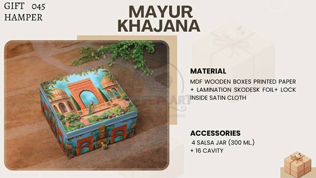 Mayur Khajana — MDF wooden hamper box